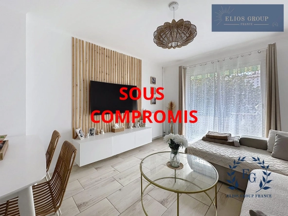 Bel appartement T3 rénové avec balcon à Toulon – moderne et lumineux