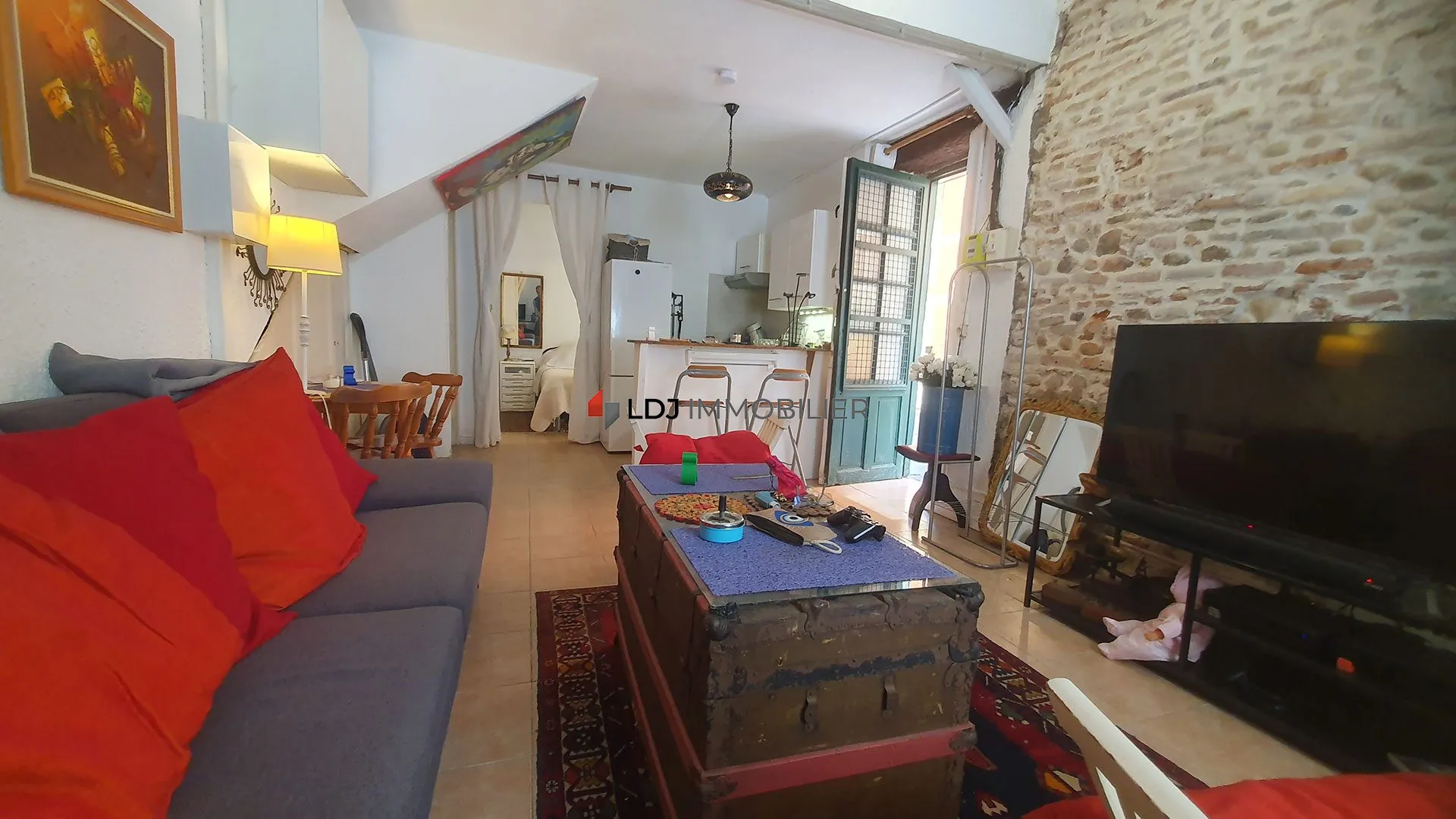 Appartement T2 meublé proche de la place République à Perpignan 