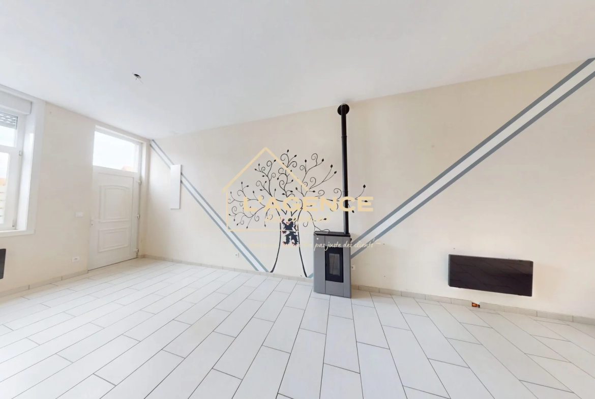 Maison rénovée avec jardin et dépendance à Hazebrouck - 100 m² 