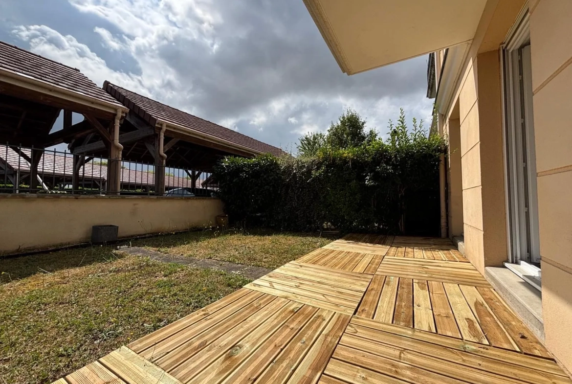 Appartement 2 pièces avec jardin à Tigery - Résidence sécurisée de 2012 