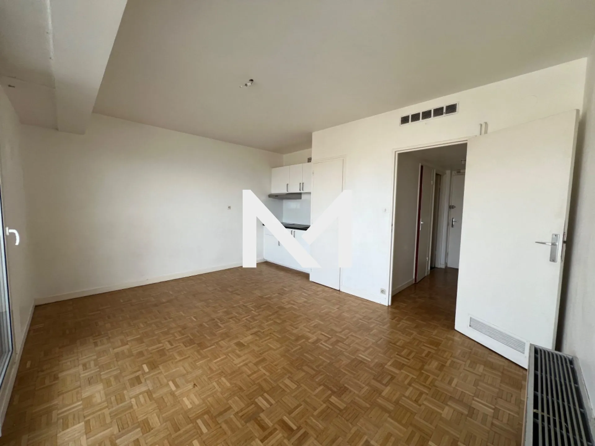 Studio de 28m² avec vue panoramique à Ile Verte - Tour Montblanc, Grenoble 