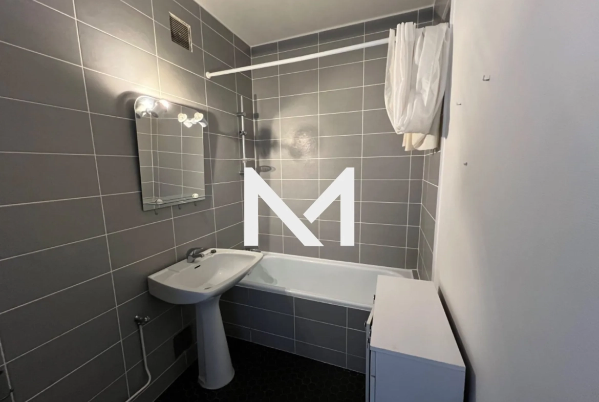 Studio de 28m² avec vue panoramique à Ile Verte - Tour Montblanc, Grenoble 