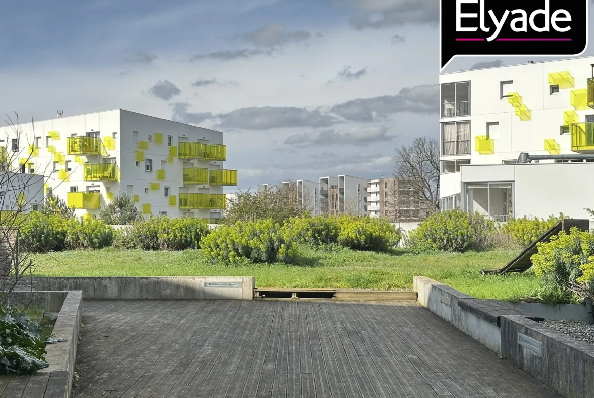 Appartement T2 lumineux de 44 m² avec balcon à Blagnac 