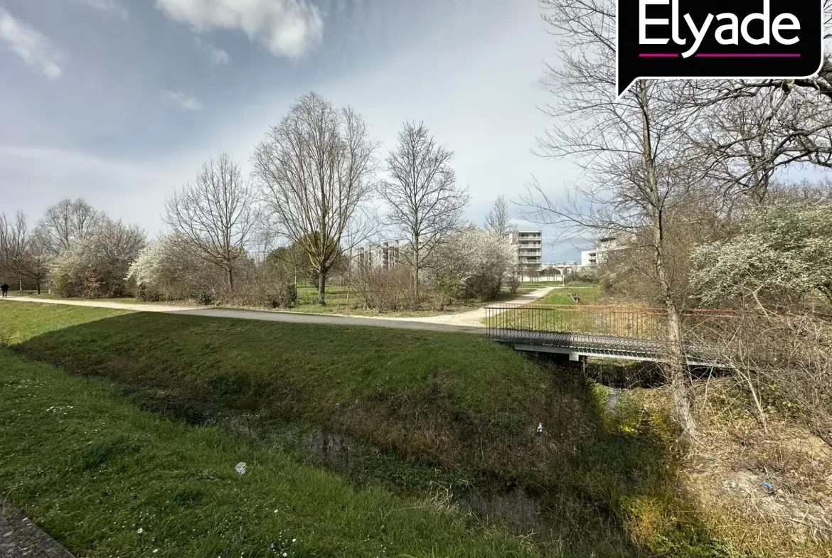 Appartement T2 lumineux de 44 m² avec balcon à Blagnac 