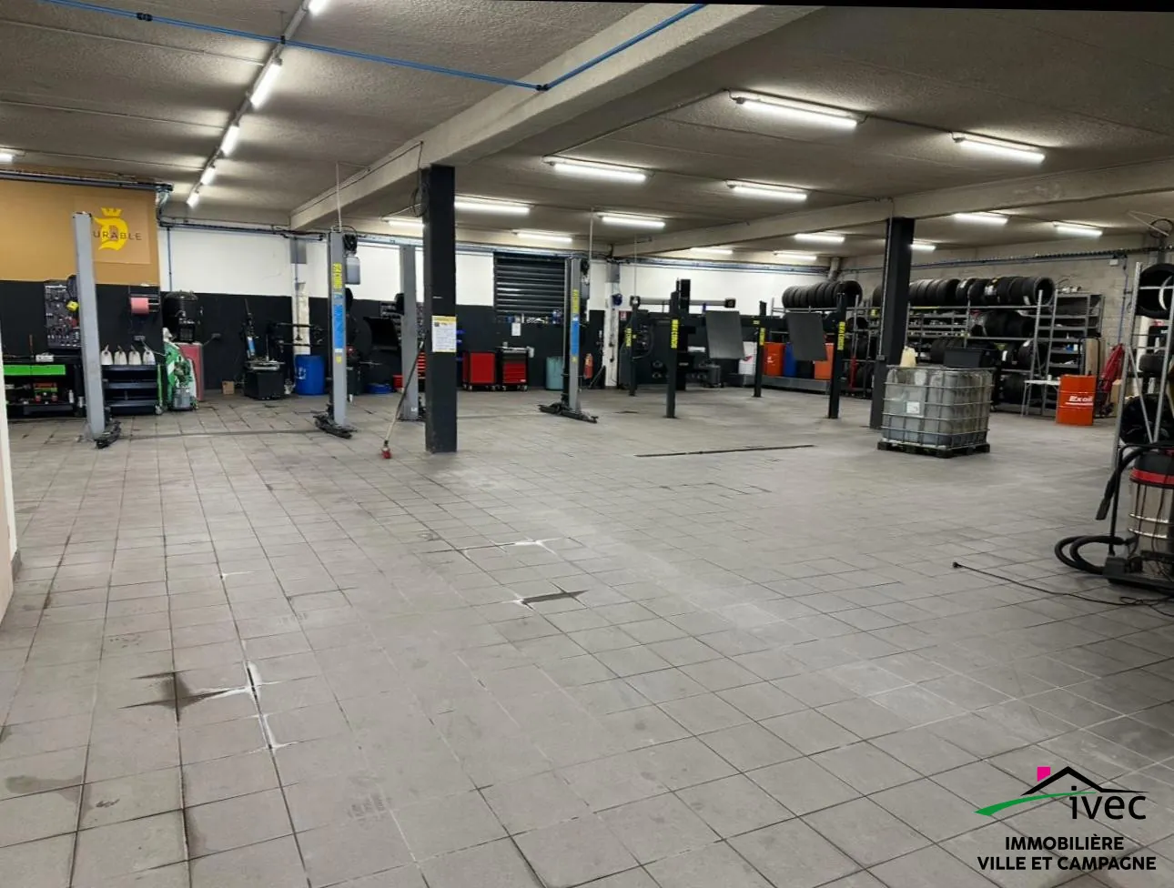 Fonds de commerce garage et atelier mécanique à Fegersheim, 440 m², clé en main 
