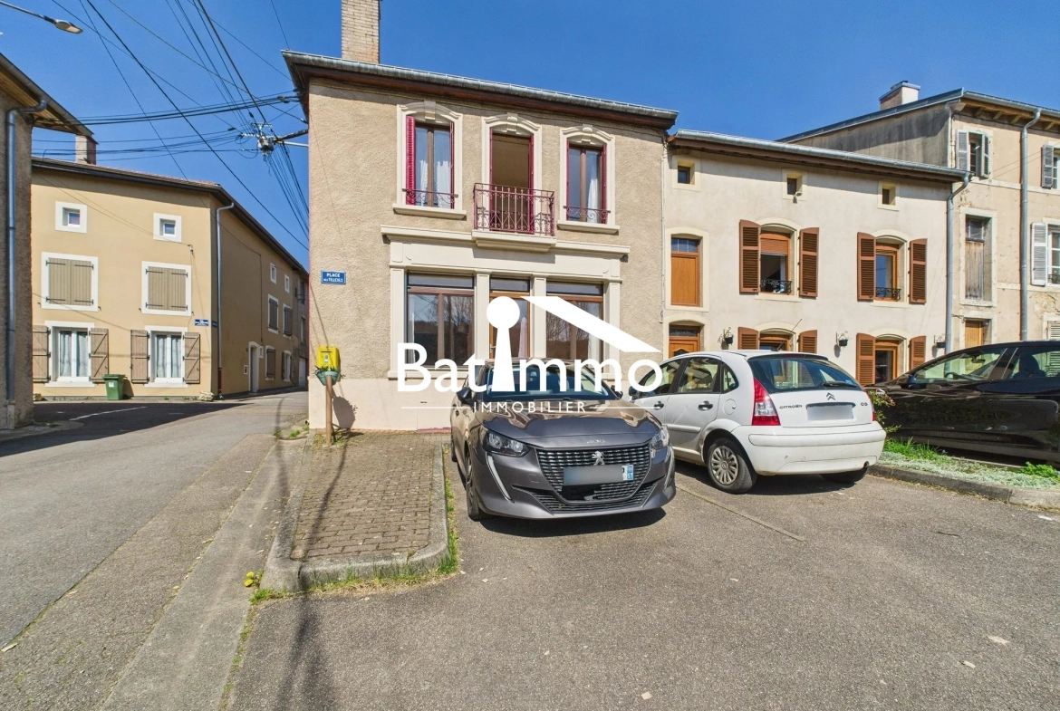 Maison à vendre à Onville - 165 m² avec vue campagne et potentiel de rénovation 