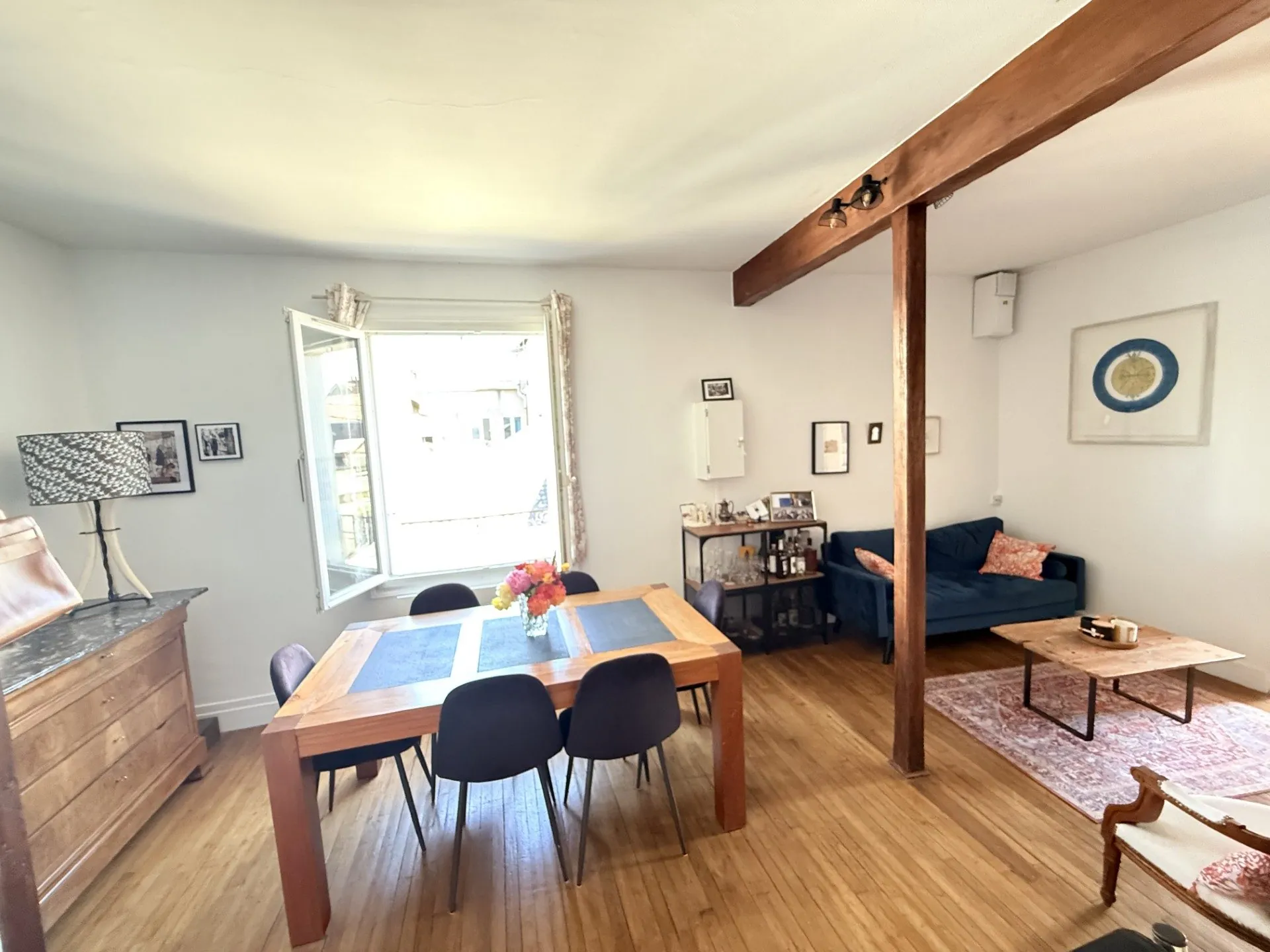 Appartement T2 Bis à vendre à Tours proche Place RABELAIS - Charme ancien 
