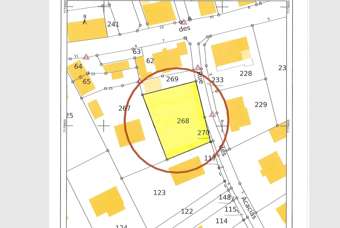 Terrain à bâtir à Hochstatt de 6 ares, viabilisé et libre de constructeur 