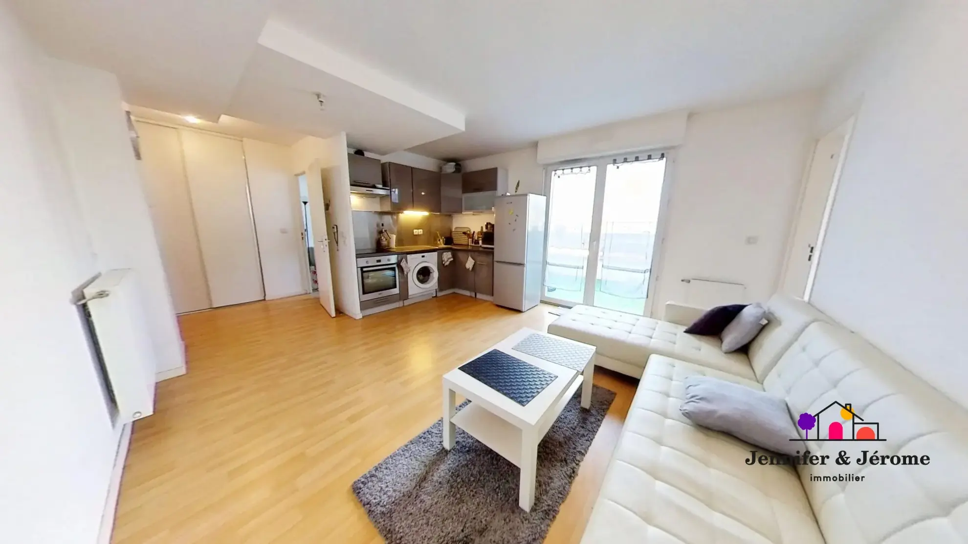 Appartement T2 avec terrasse, parking à Stains – Quartier Le Château de la Motte 