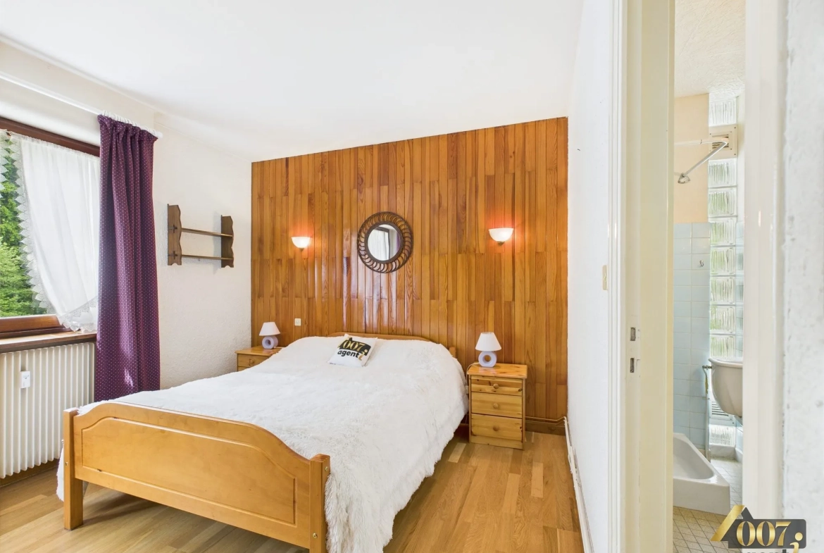 A vendre appartement 2 pièces lumineux avec balcon à Aillon-le-Jeune 