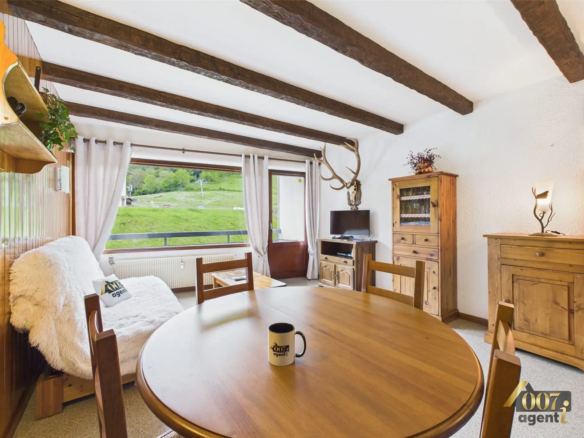 A vendre appartement 2 pièces lumineux avec balcon à Aillon-le-Jeune 