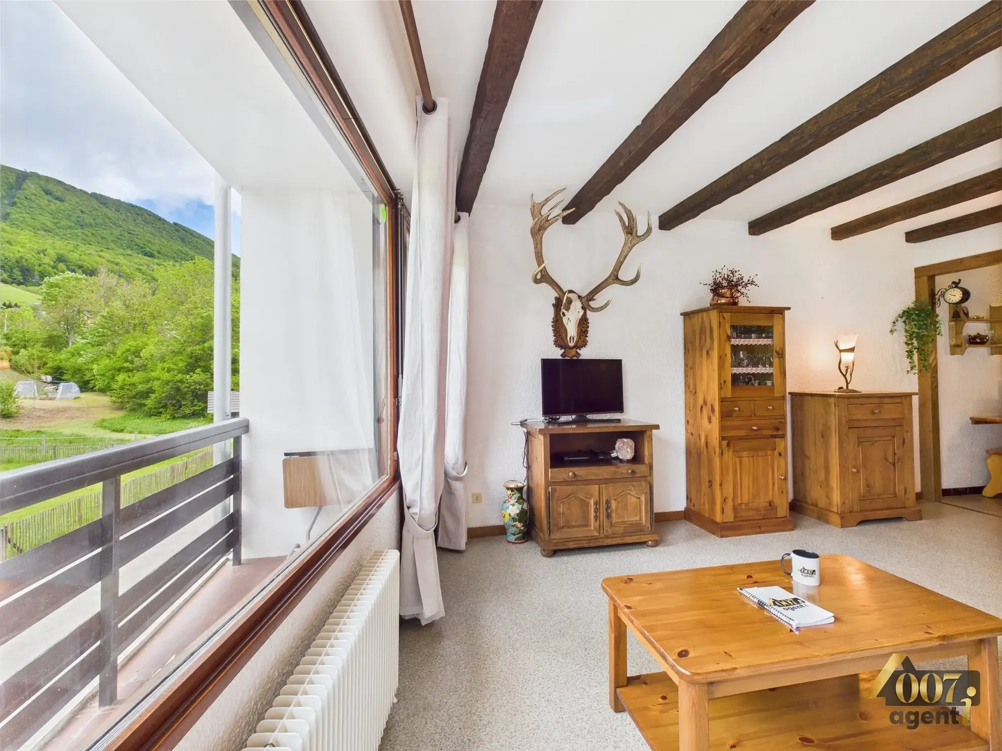 A vendre appartement 2 pièces lumineux avec balcon à Aillon-le-Jeune 