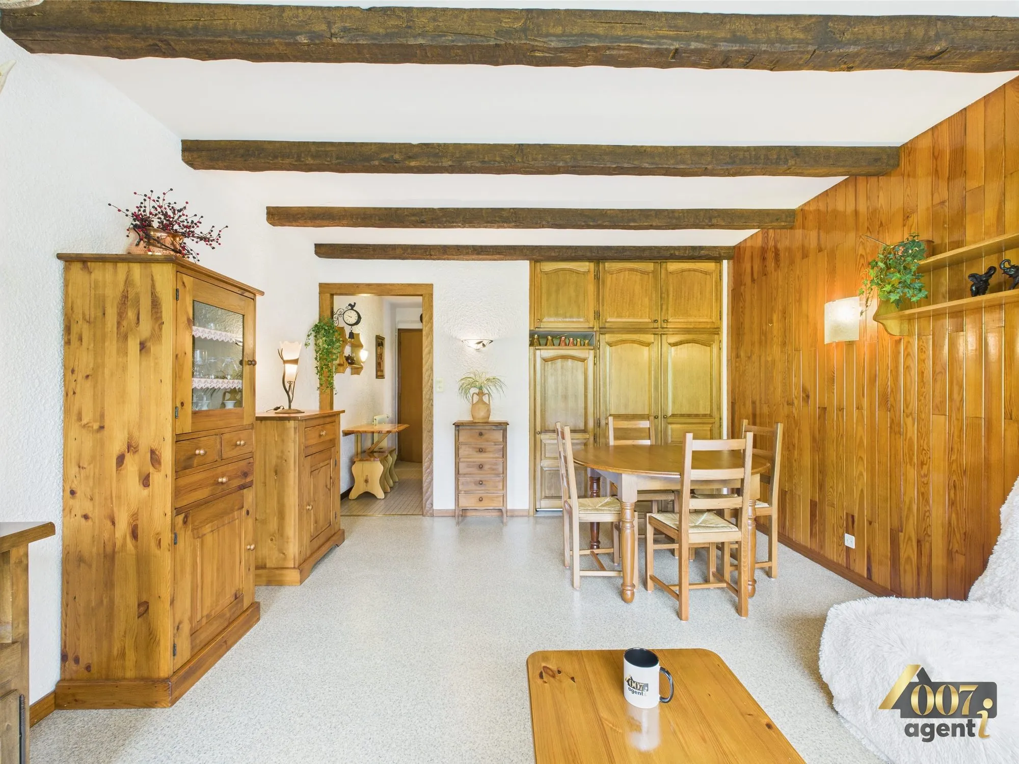 A vendre appartement 2 pièces lumineux avec balcon à Aillon-le-Jeune 