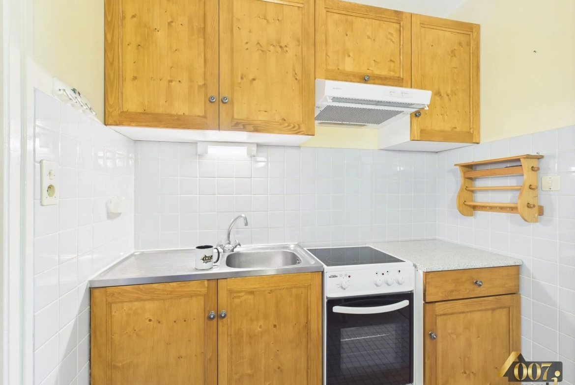 A vendre appartement 2 pièces lumineux avec balcon à Aillon-le-Jeune 