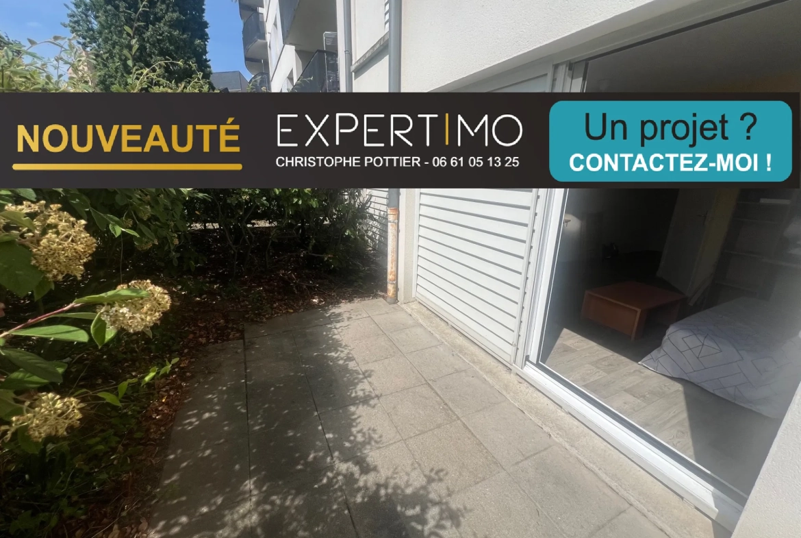 Studio de 25,50 m² à Rennes Centre avec Parking Privé - Quartier Quai de la Prévalaye 