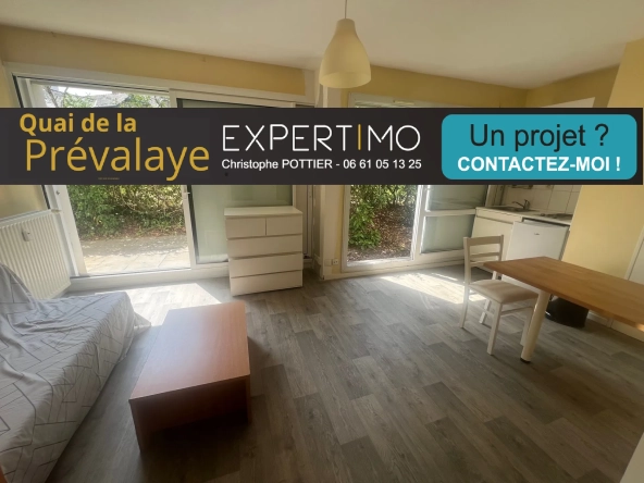 Studio de 25,50 m² à Rennes Centre avec Parking Privé - Quartier Quai de la Prévalaye