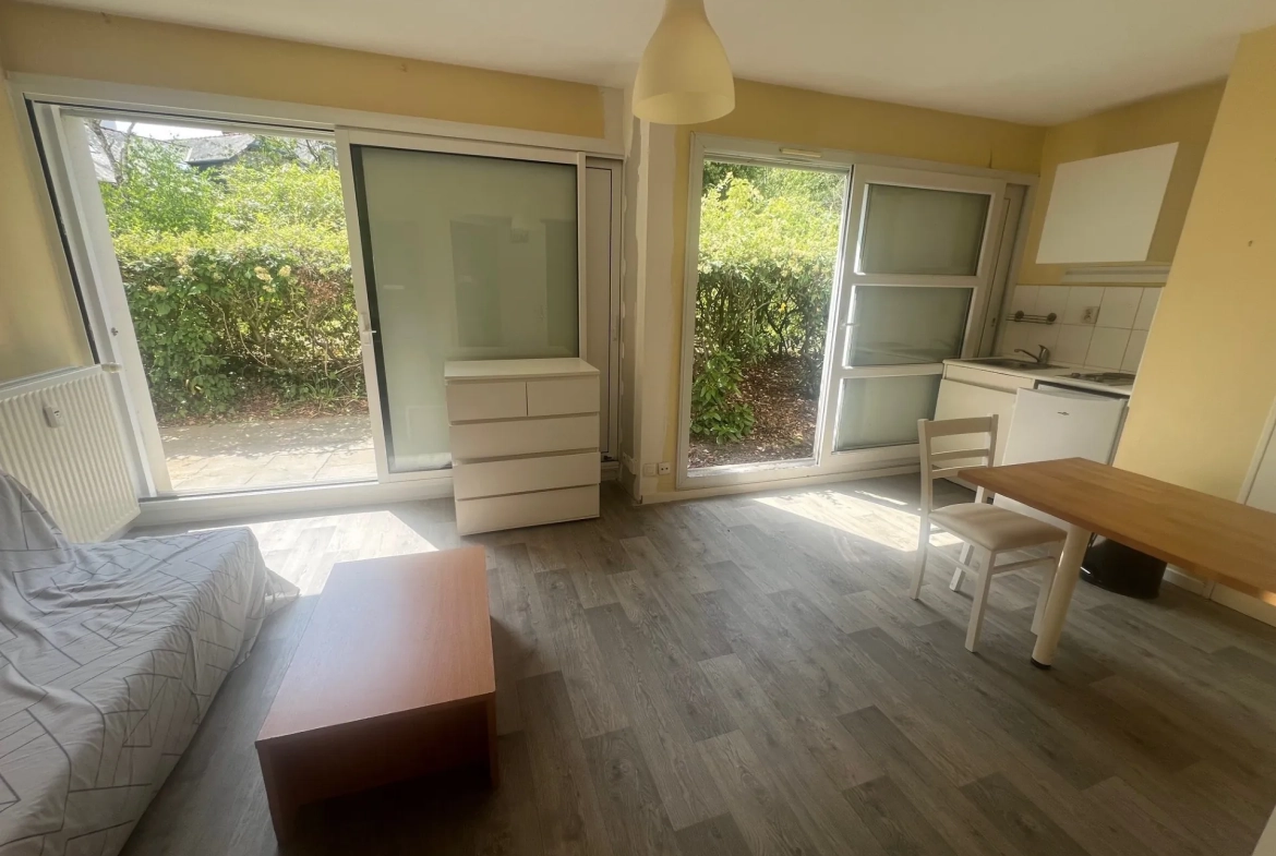 Studio de 25,50 m² à Rennes Centre avec Parking Privé - Quartier Quai de la Prévalaye 