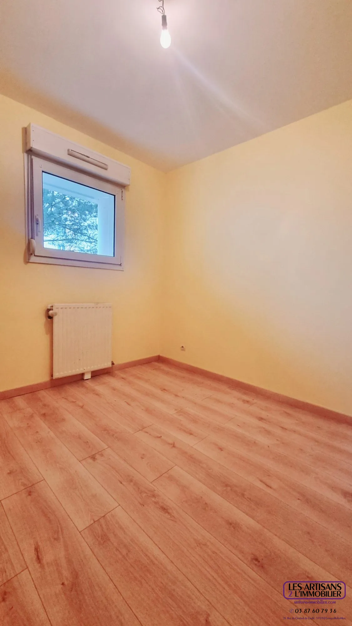 Appartement F2 à Metz Sablon avec terrasse, parking en sous-sol, environnement calme 