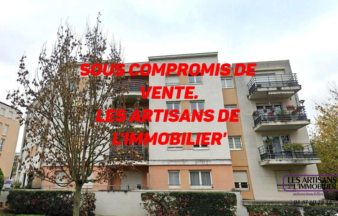 Appartement F2 à Metz Sablon avec terrasse, parking en sous-sol, environnement calme 