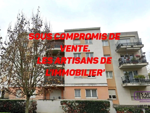Appartement F2 à Metz Sablon avec terrasse, parking en sous-sol, environnement calme