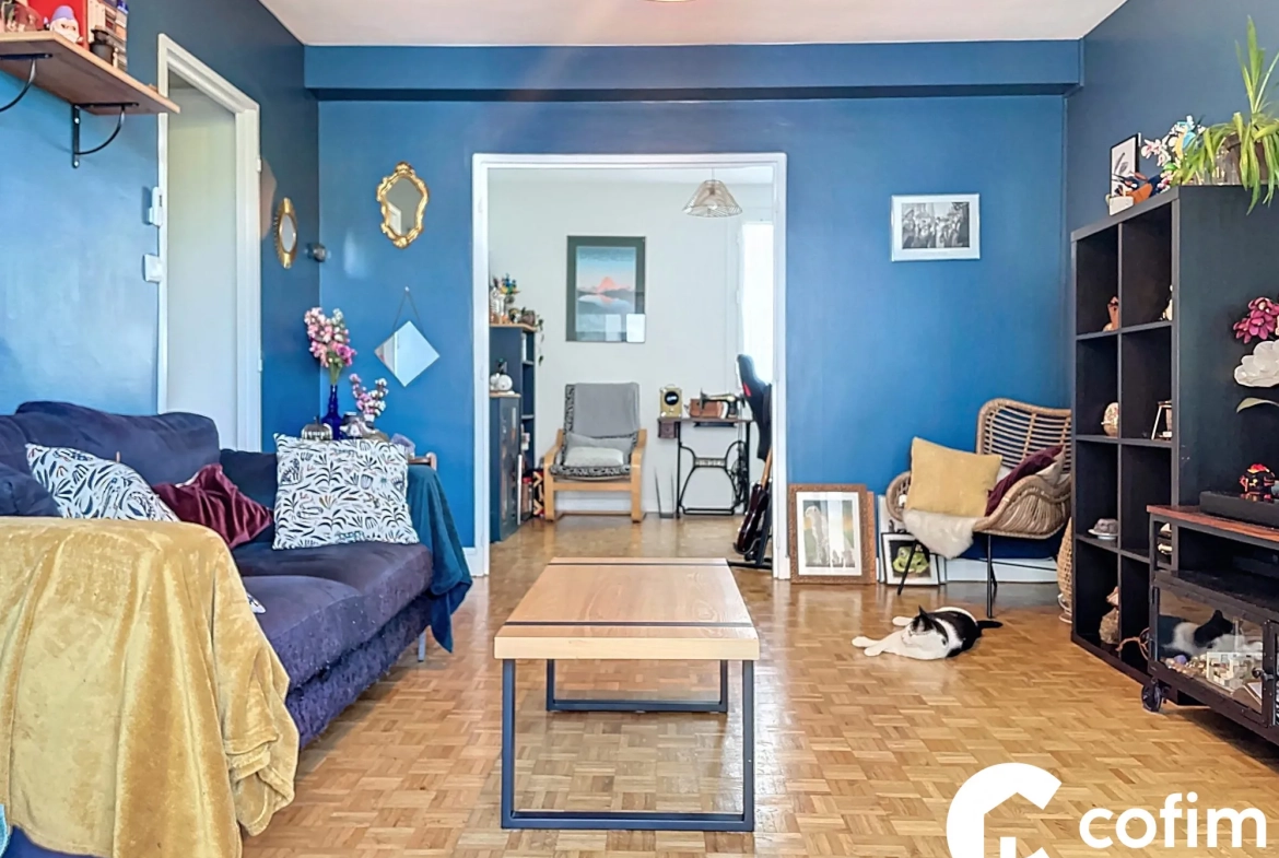 Appartement T4 avec balcon à Billère – Investissement ou premier achat 