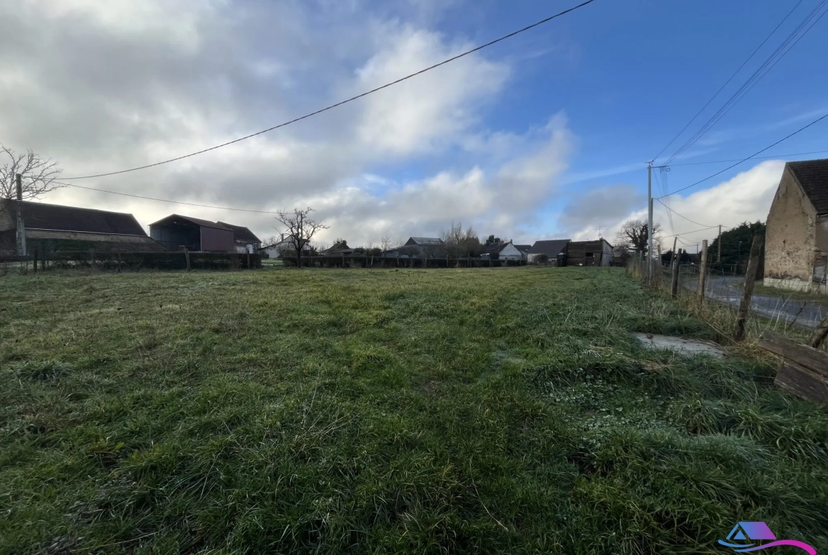 TERRAIN NON ATTENANT Belle maison de campagne avec jardin et granges à Châteauaumeillant 