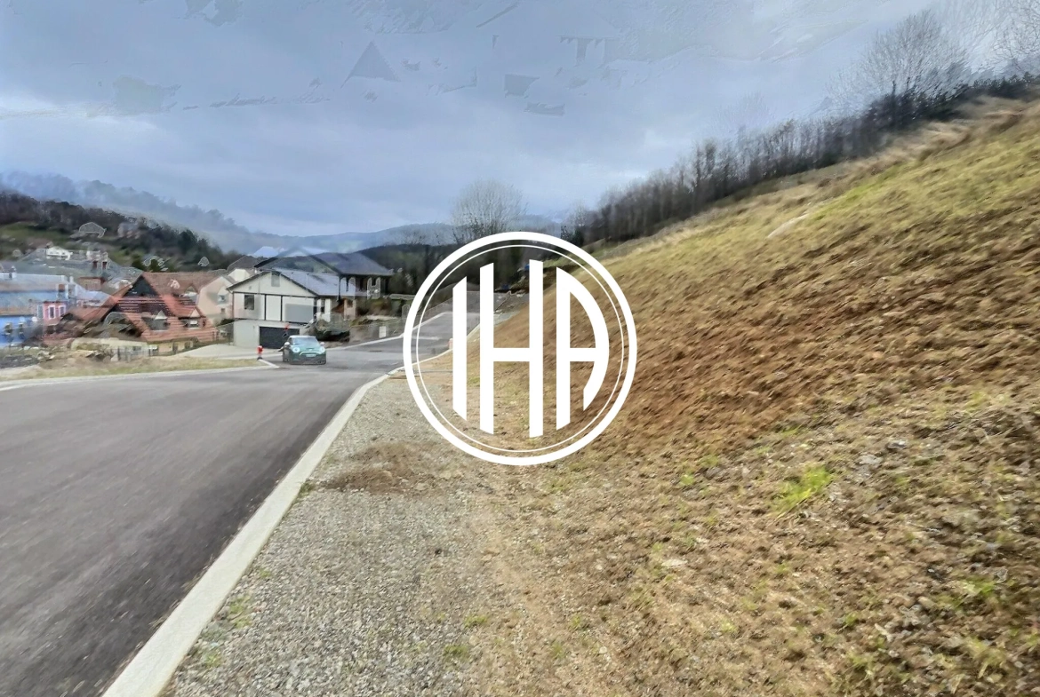 Terrain constructible à Orbey, environnement paisible et proche des commodités 