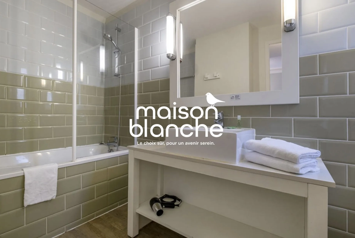 Appartement T1 meublé à Saint-Martin-de-Ré – Investissement LMNP sécurisé avec rendement attractif 