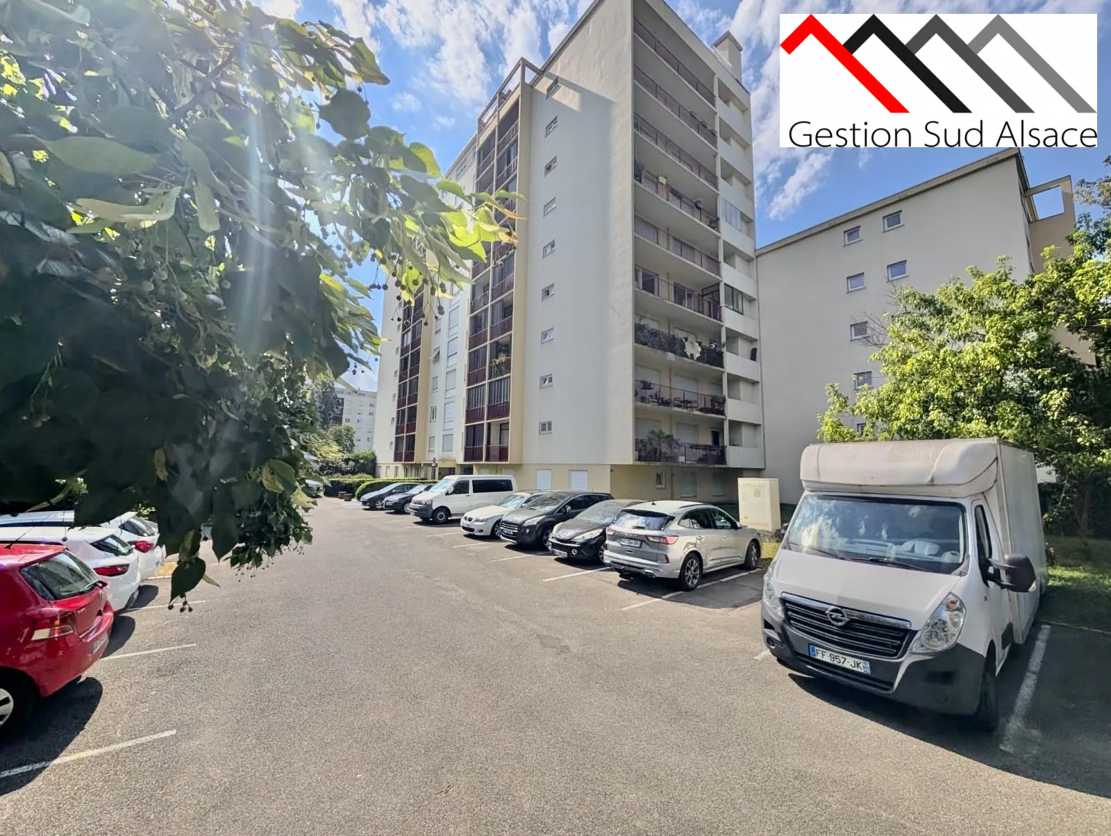 Appartement T3 à vendre à Mulhouse avec vue dégagée et emplacement privilégié 