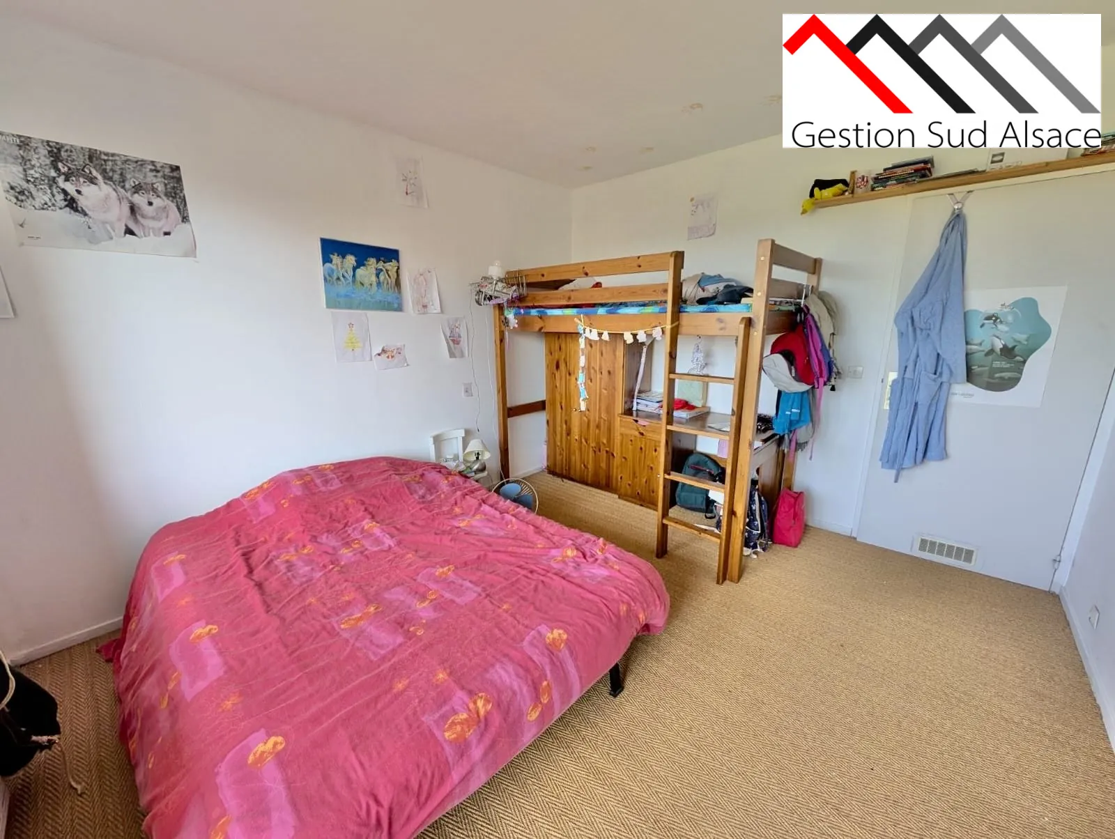 Appartement T3 à vendre à Mulhouse avec vue dégagée et emplacement privilégié 