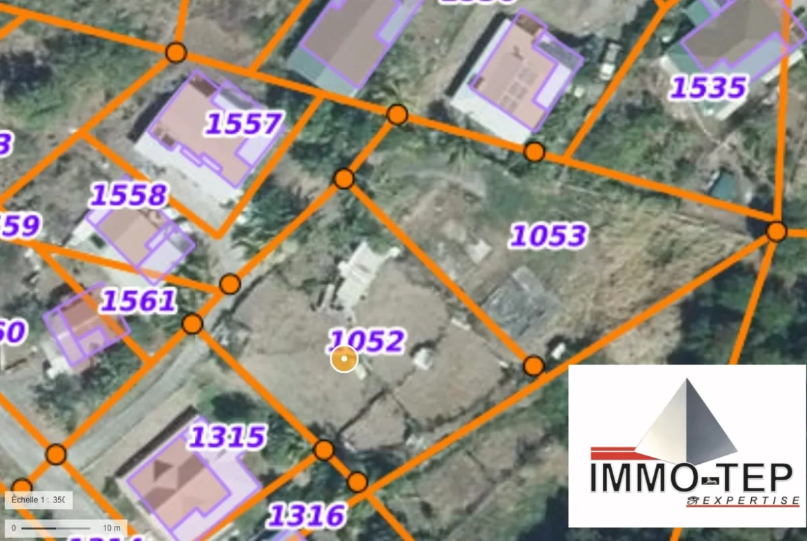 Terrain constructible avec vue mer à Le Marin, Martinique 