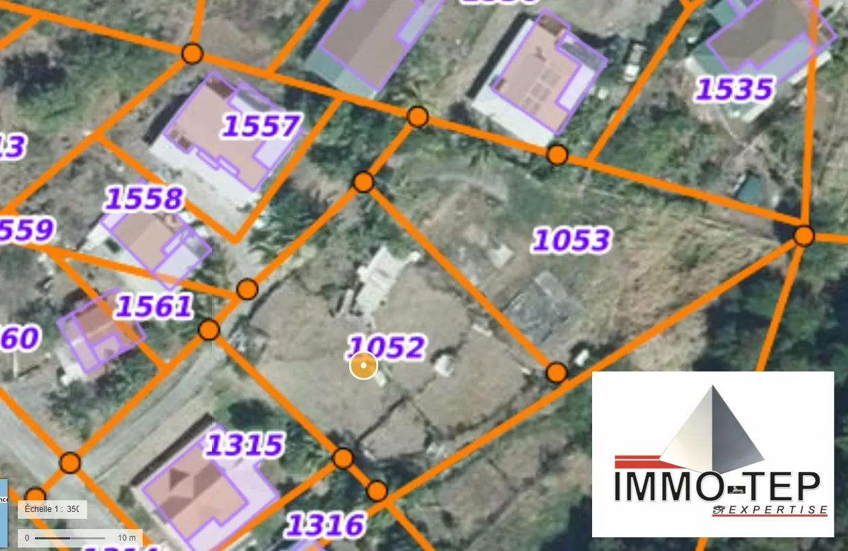 Terrain constructible avec vue mer à Le Marin, Martinique 