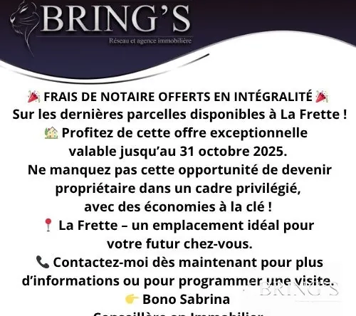 Terrain plat constructible de 715 m² à La Frette - Opportunité à saisir
