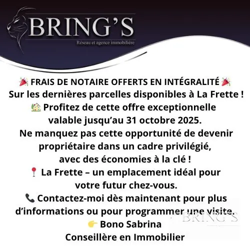 Terrain plat constructible de 715 m² à La Frette - Opportunité à saisir 