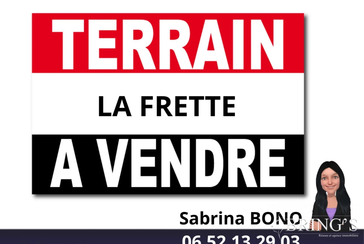 Terrain plat constructible de 715 m² à La Frette - Opportunité à saisir 