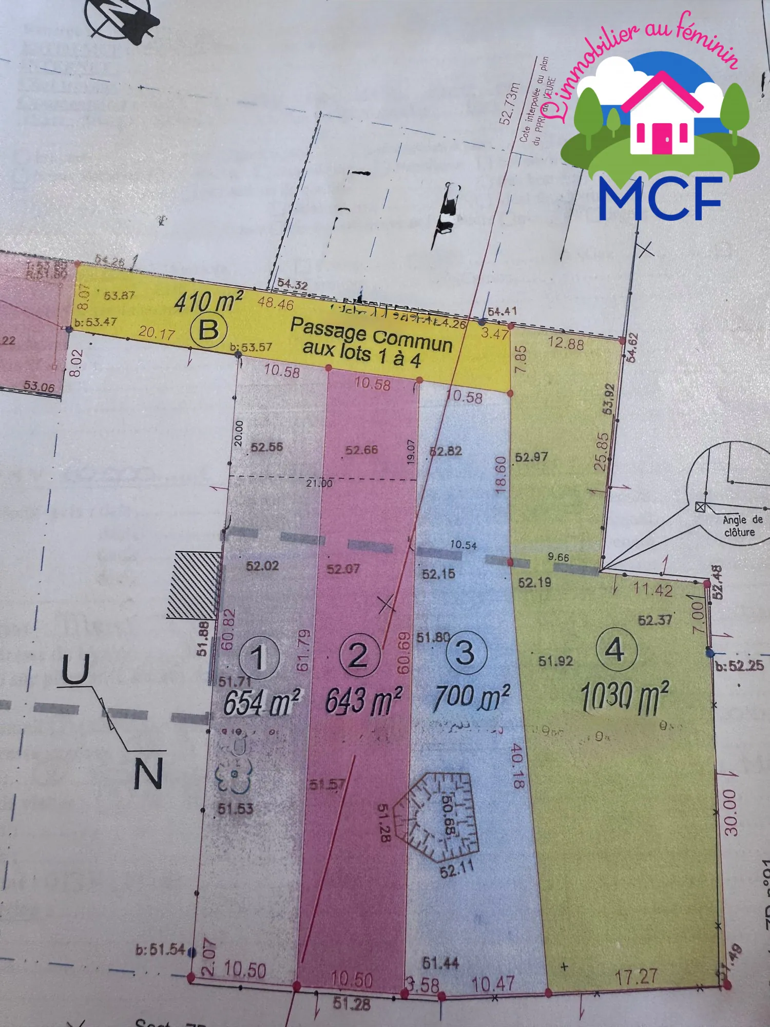 Terrain à bâtir de 654 m² à Bueil - Viabilisé, possibilité R + C 
