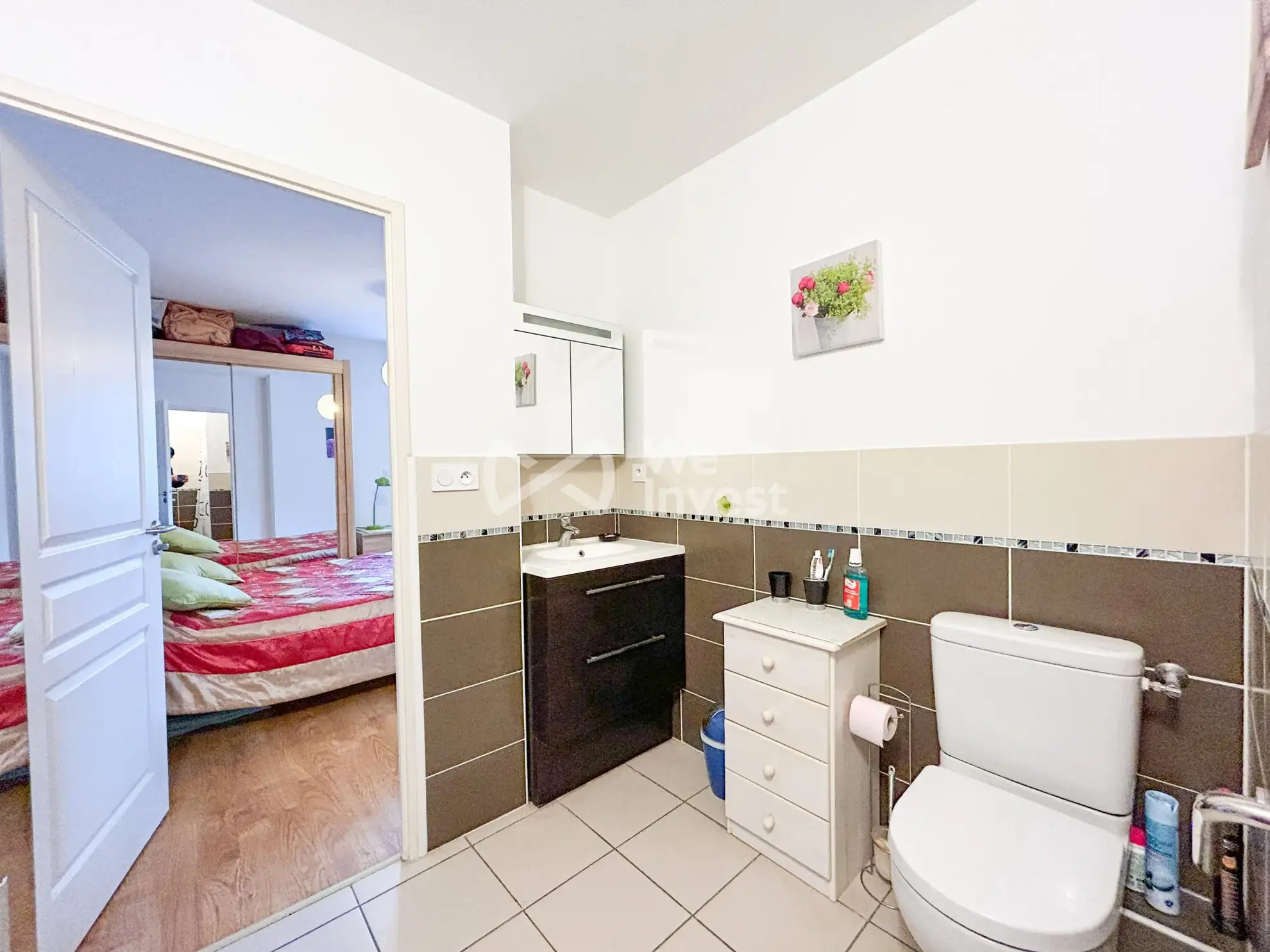Appartement T2 lumineux à Agde dans résidence sénioriale avec terrasse et parking 