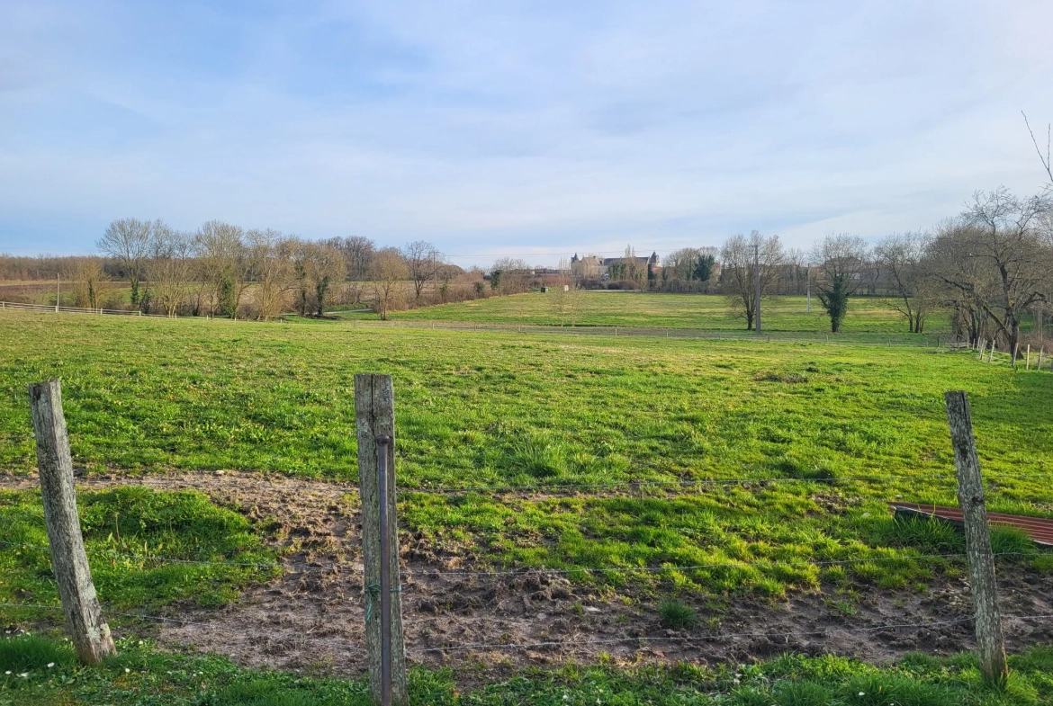 Charmante ferme charentaise avec dépendances sur terrain de 1,6 hectare 