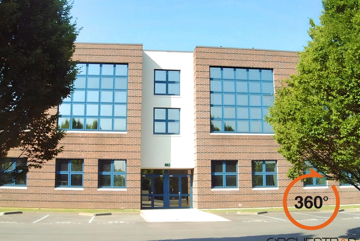 Bureaux lumineux de 90 m² à Villiers-sur-Marne avec parking et sécurité 24/7 