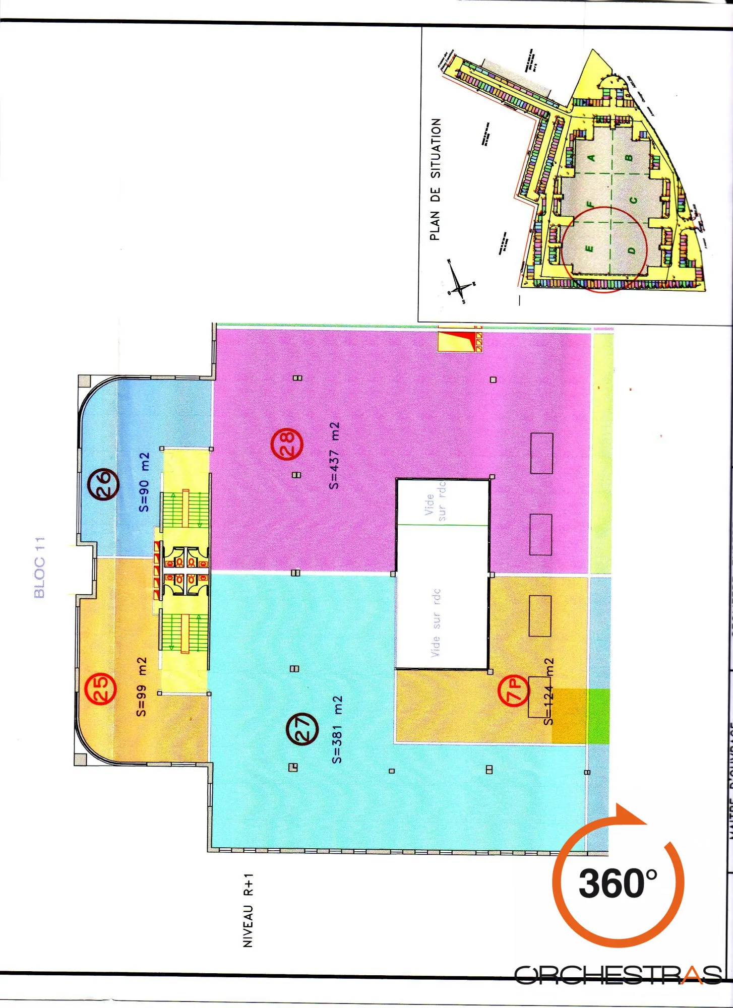 Bureaux lumineux de 90 m² à Villiers-sur-Marne avec parking et sécurité 24/7 