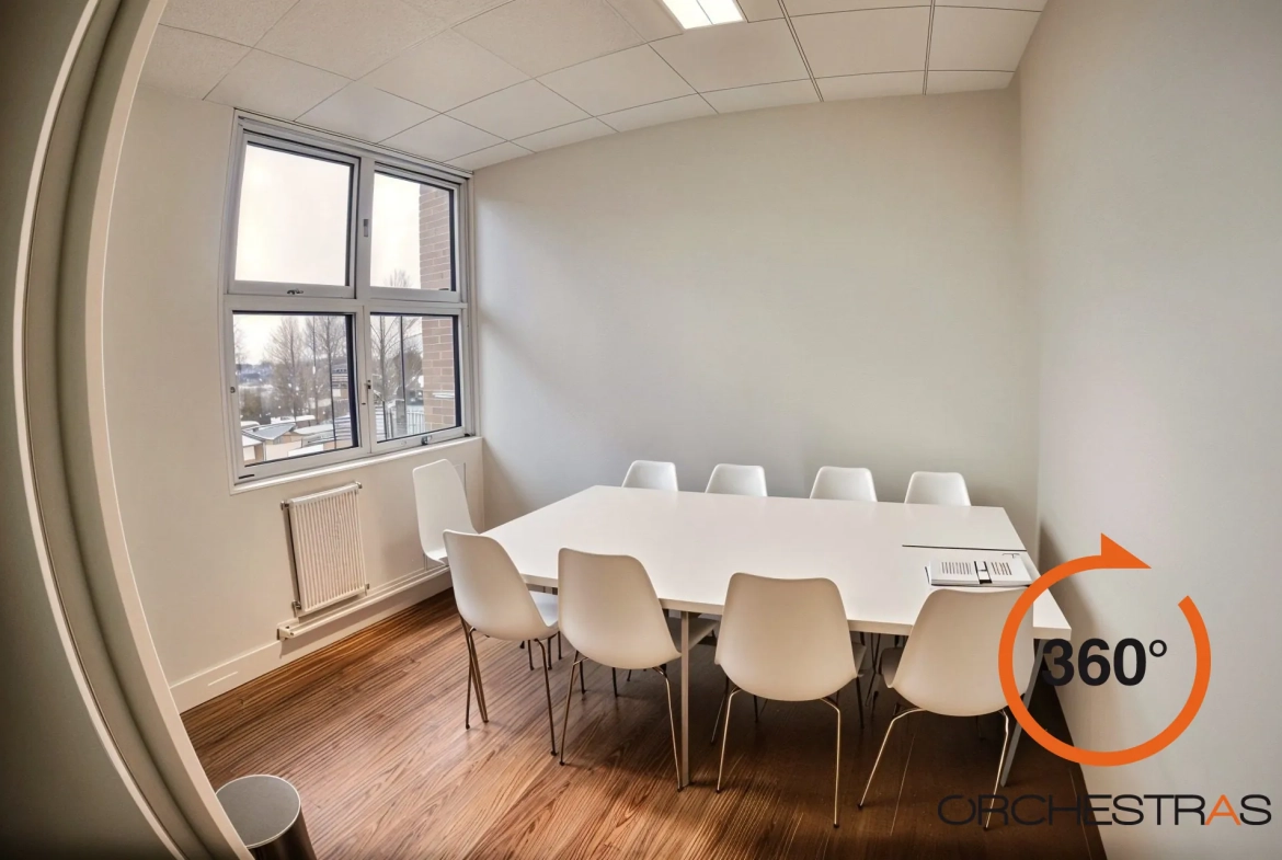 Bureaux lumineux de 90 m² à Villiers-sur-Marne avec parking et sécurité 24/7 