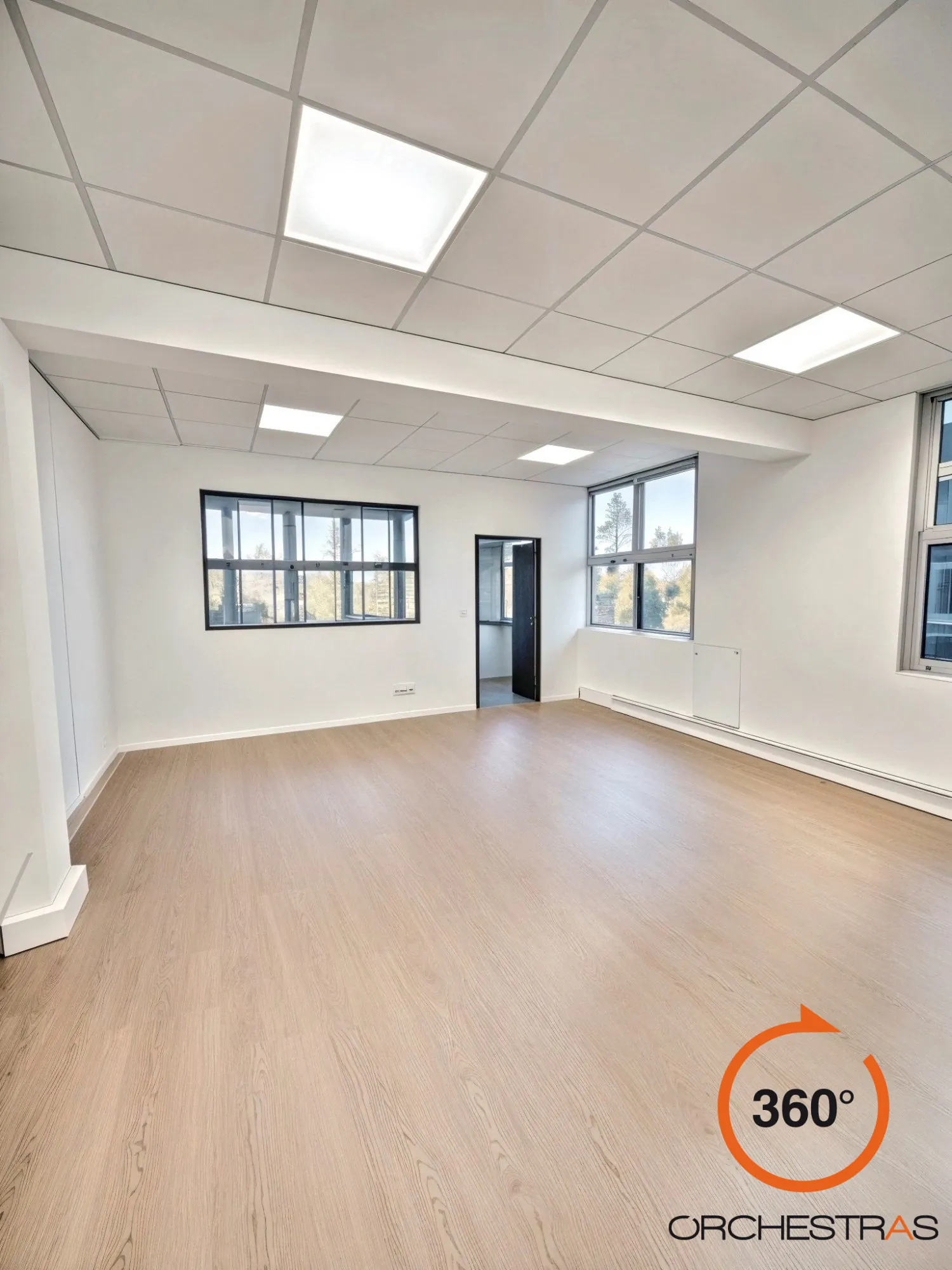 Bureaux lumineux de 90 m² à Villiers-sur-Marne avec parking et sécurité 24/7 
