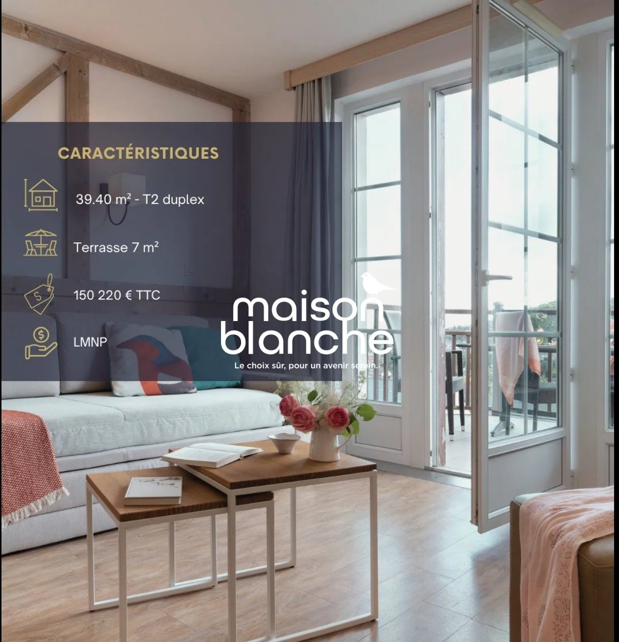 Opportunité d'investissement LMNP à Houlgate avec rendement sécurisé 