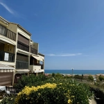 Appartement Studio cabine avec piscine et vue mer à Saint Pierre la Mer