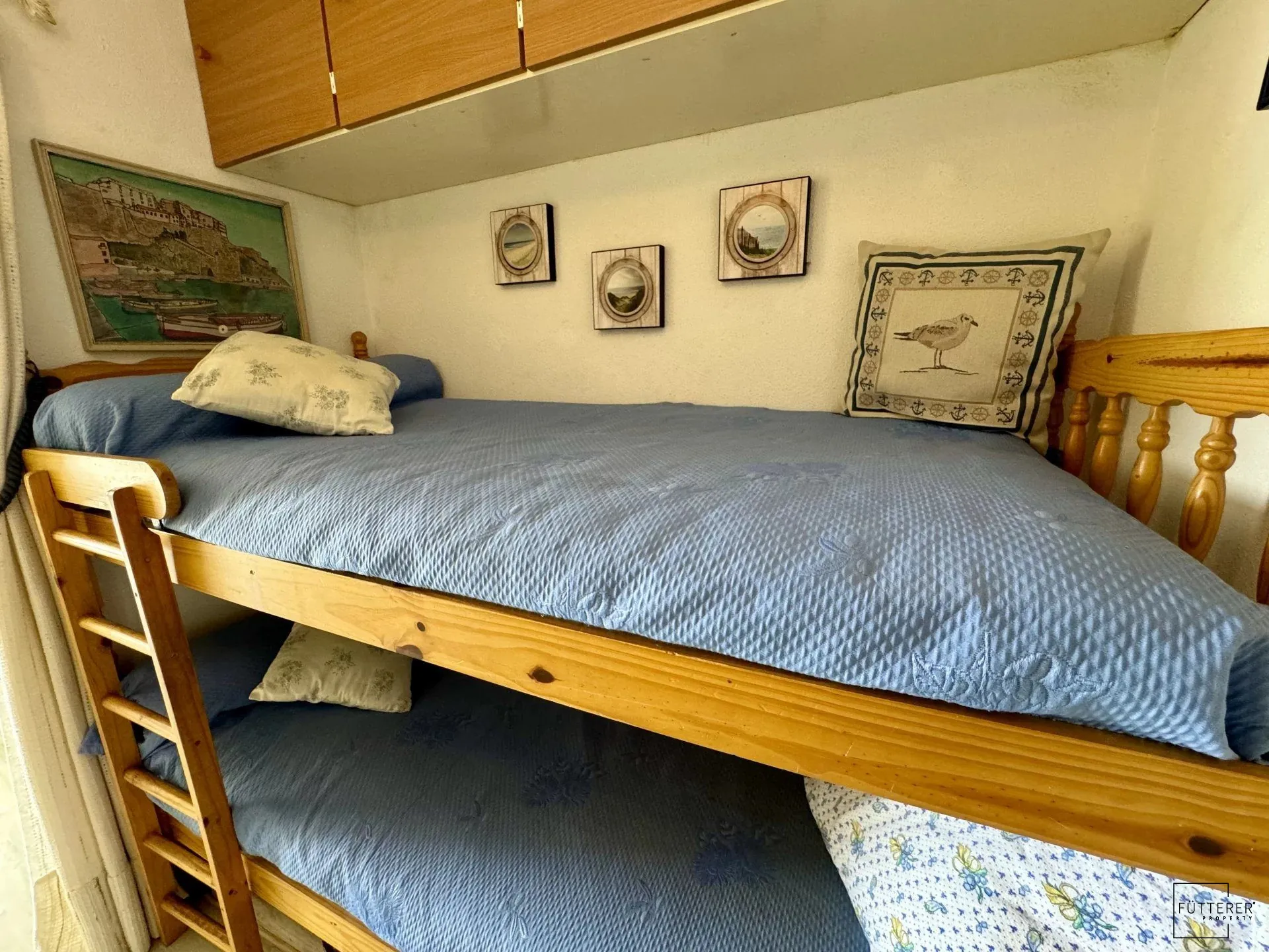 Appartement Studio cabine avec piscine et vue mer à Saint Pierre la Mer 