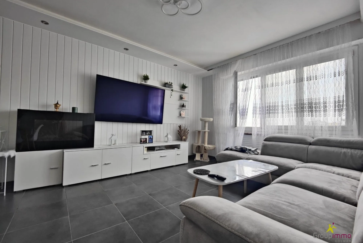 Appartement 4 pièces rénové en 2021 à Colmar, idéal investissement ou résidence principale 