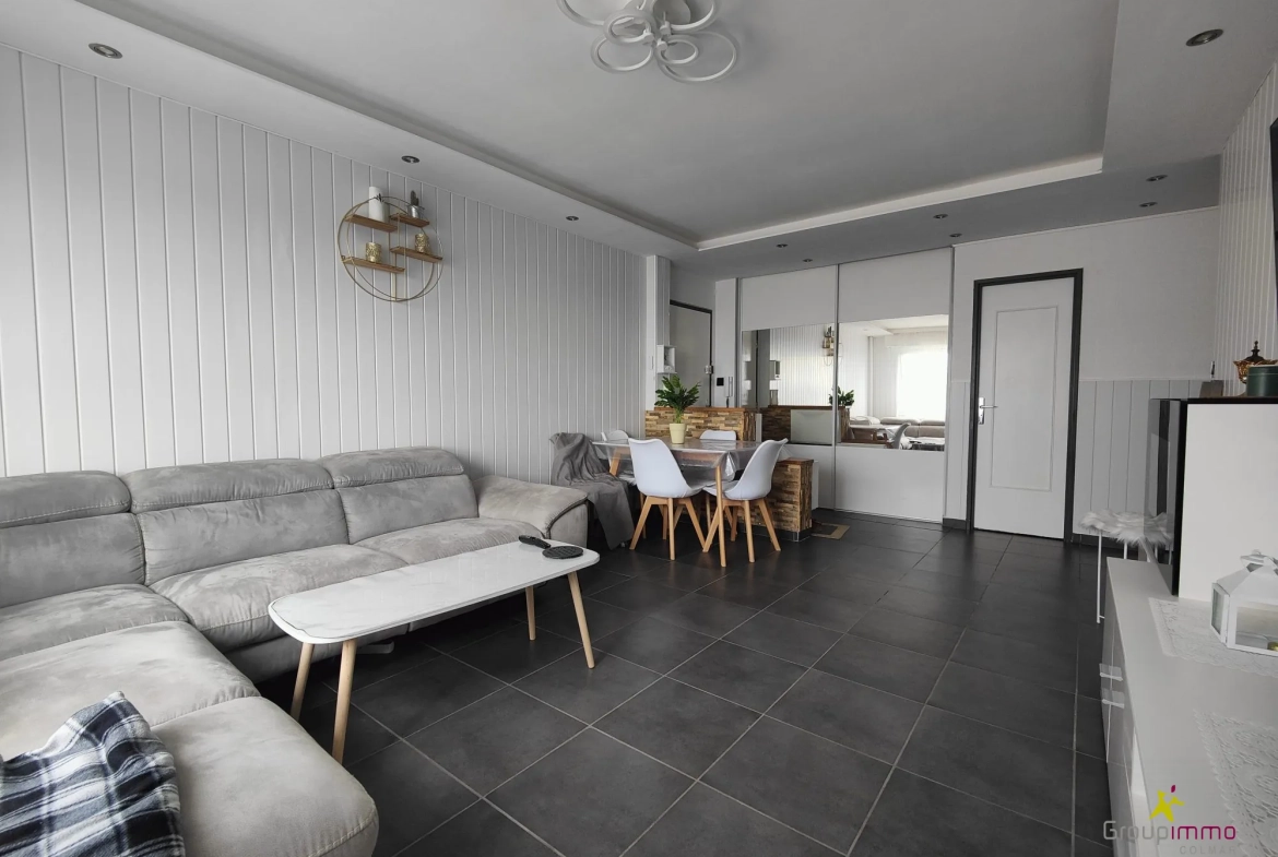 Appartement 4 pièces rénové en 2021 à Colmar, idéal investissement ou résidence principale 