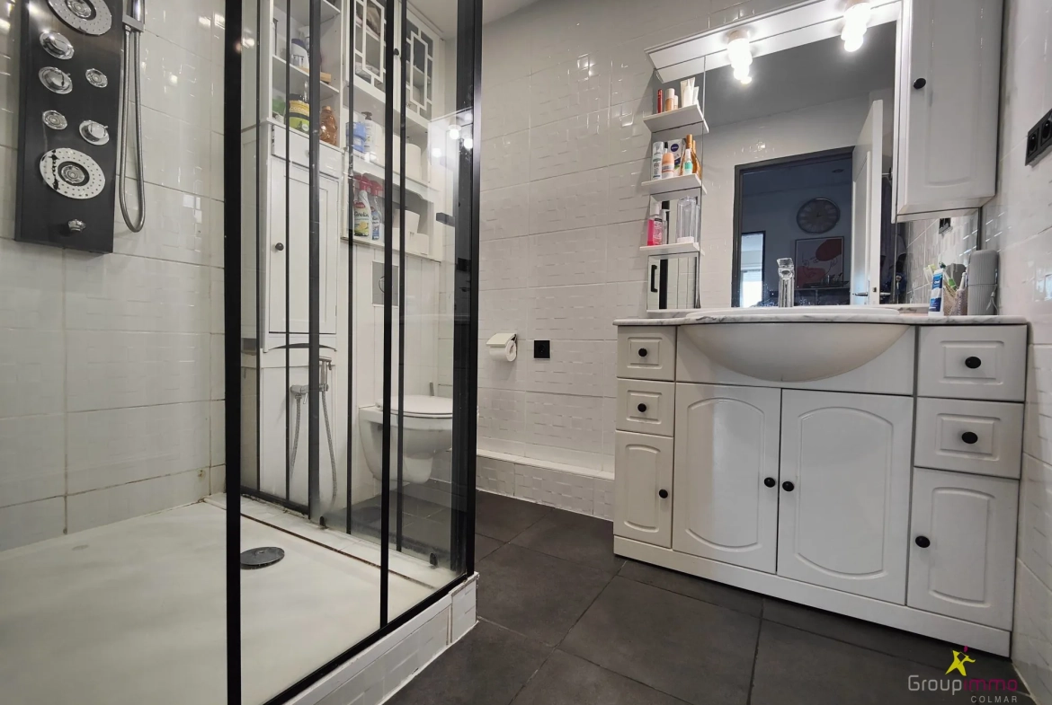 Appartement 4 pièces rénové en 2021 à Colmar, idéal investissement ou résidence principale 
