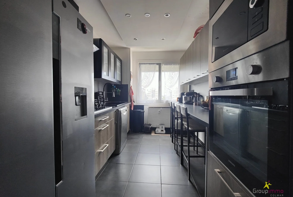 Appartement 4 pièces rénové en 2021 à Colmar, idéal investissement ou résidence principale 