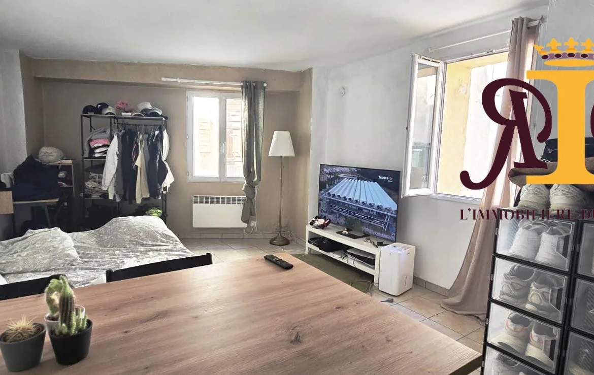 Studio meublé à Vendre à Gardanne - Bon Investissement Immobilier 